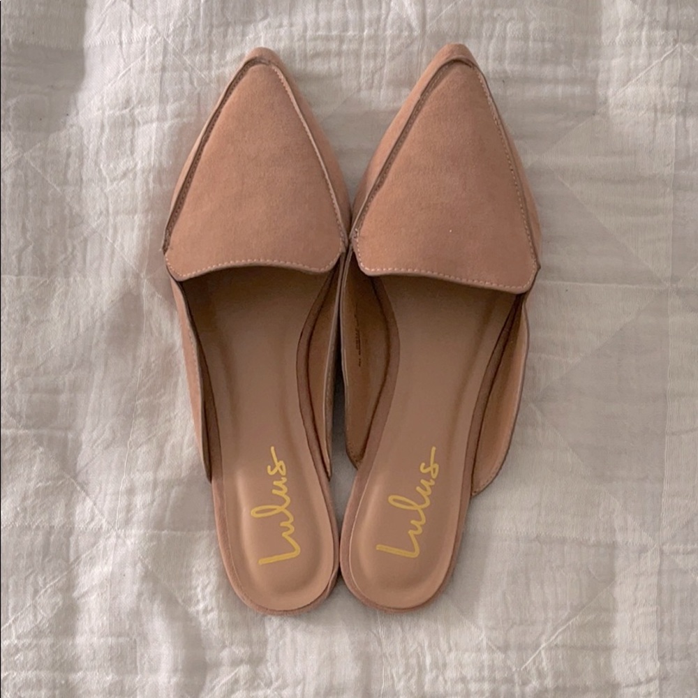 Lulus Joelle Loafer Slides - brand new never worn!